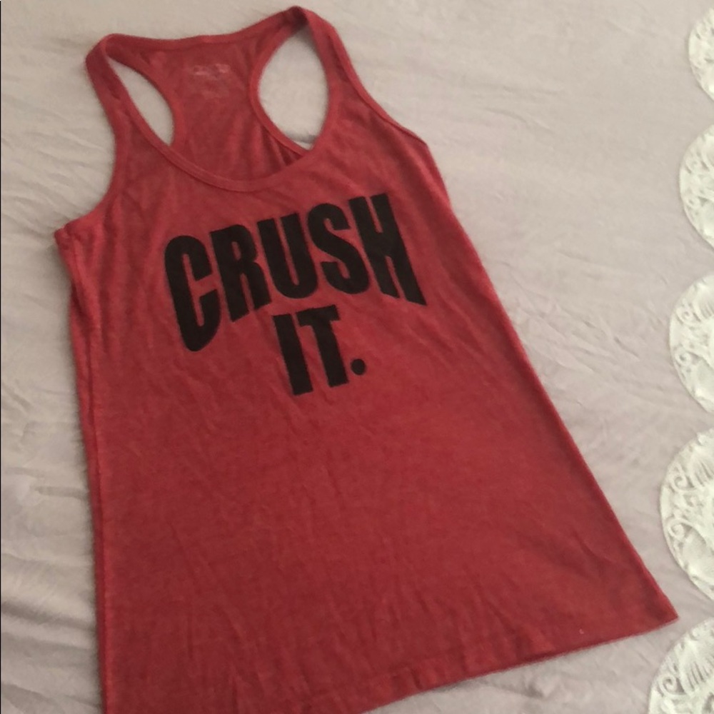 Center stage Women red top